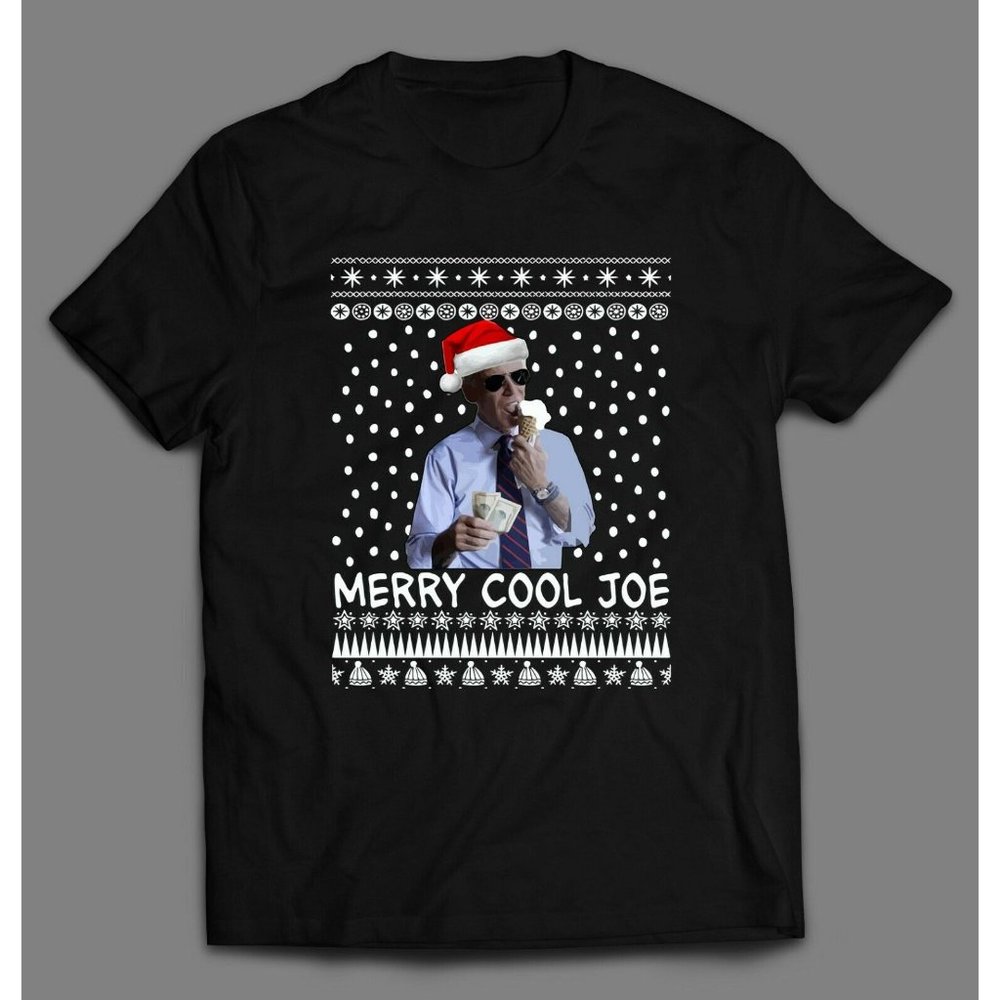 MERRY COOL JOE BIDEN ICE CREAM LICKER QUALITY TEE